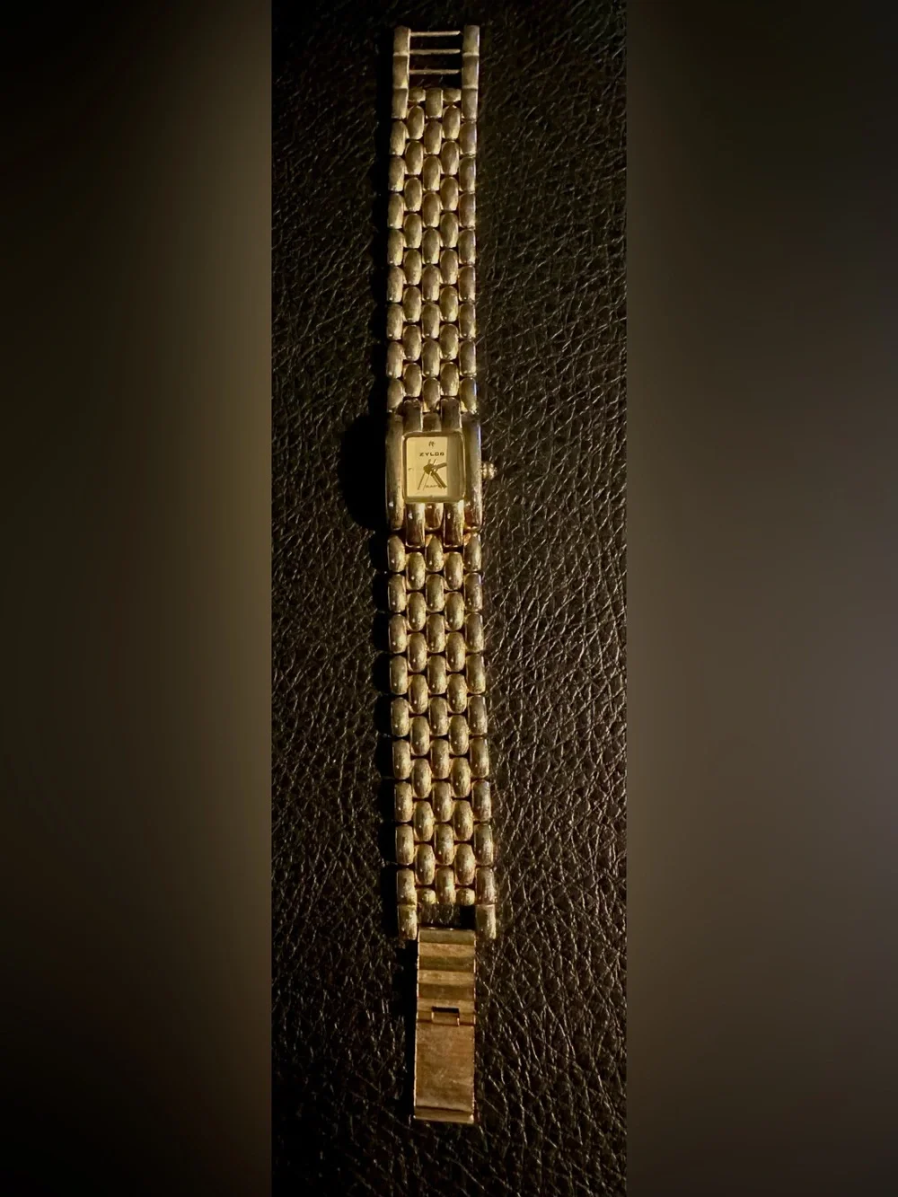 Gold Tone Women’s Bracelet Watch - Square Dial